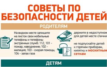 Советы по безопасности детей