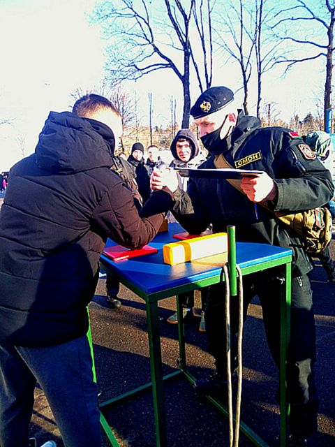 «Главное сердцем не стареть»: мероприятие по профессиональной ориентации учащихся на базе ОМОН УВД Могилевского облисполкома