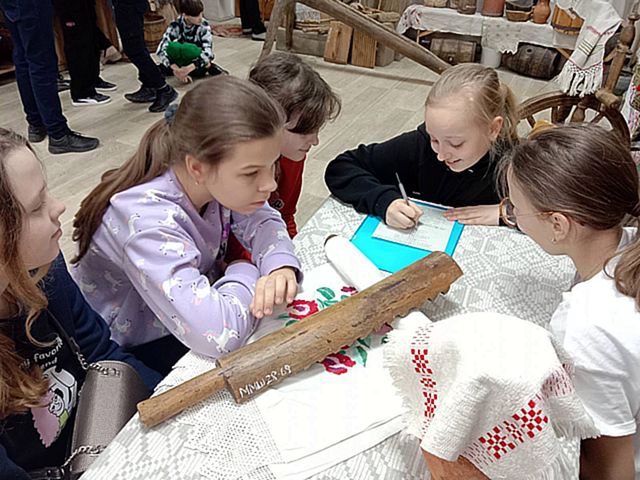 Госці ў музеі