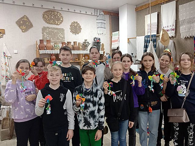 Госці ў музеі