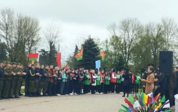 Торжественное мероприятие, посвященное отправке призывников на службу в Вооруженные Силы Республики Беларусь