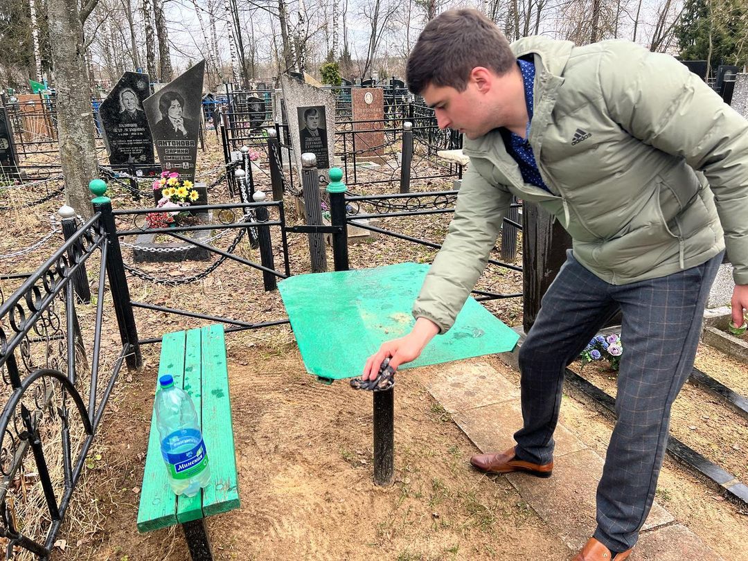 Благоустройство воинского захоронения