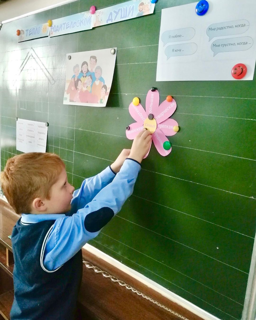 Единый урок «Тепло родительской души». Фотоотчет