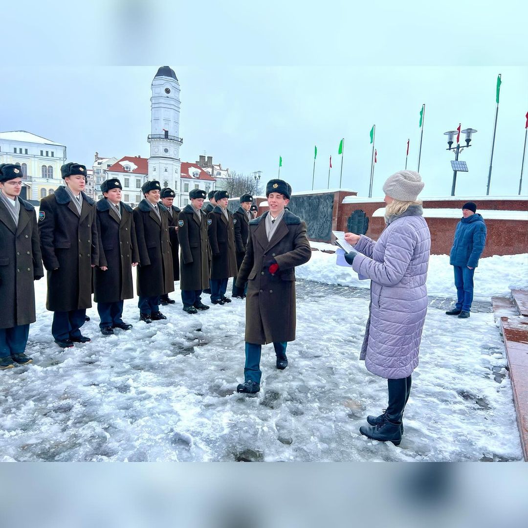 Несение Вахты Памяти учащимися нашей школы оценено на 10 баллов!