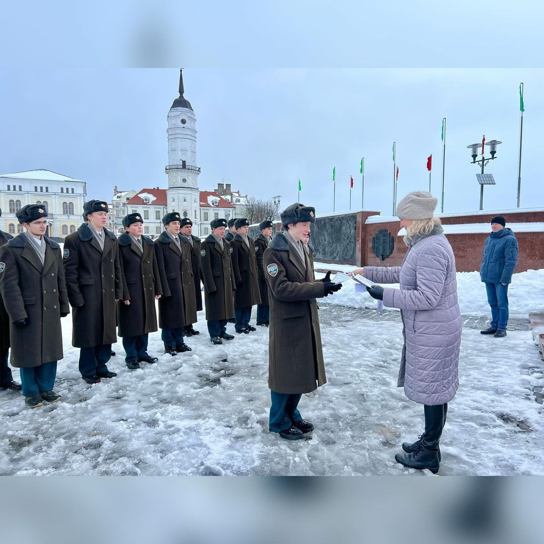 Несение Вахты Памяти учащимися нашей школы оценено на 10 баллов!