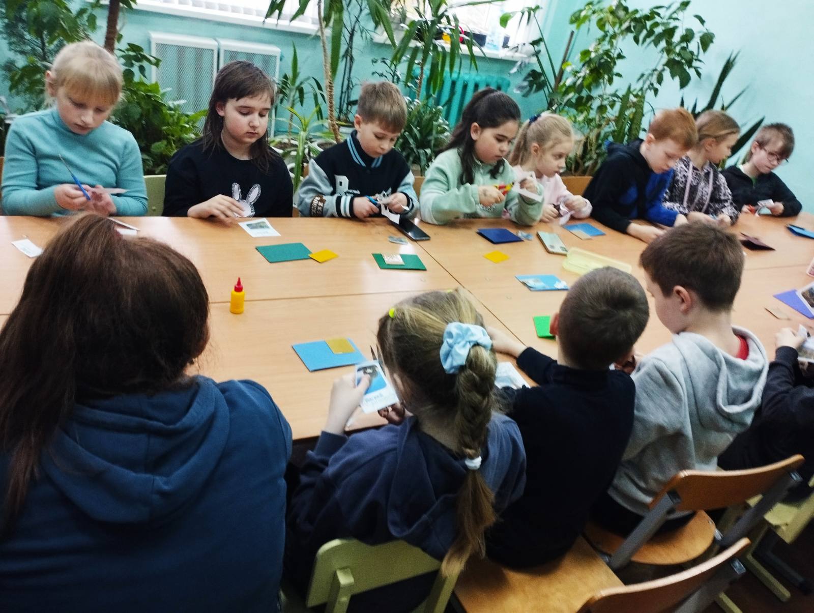 Сегодня на базе школы начал свою работу оздоровительный лагерь «Родничок»