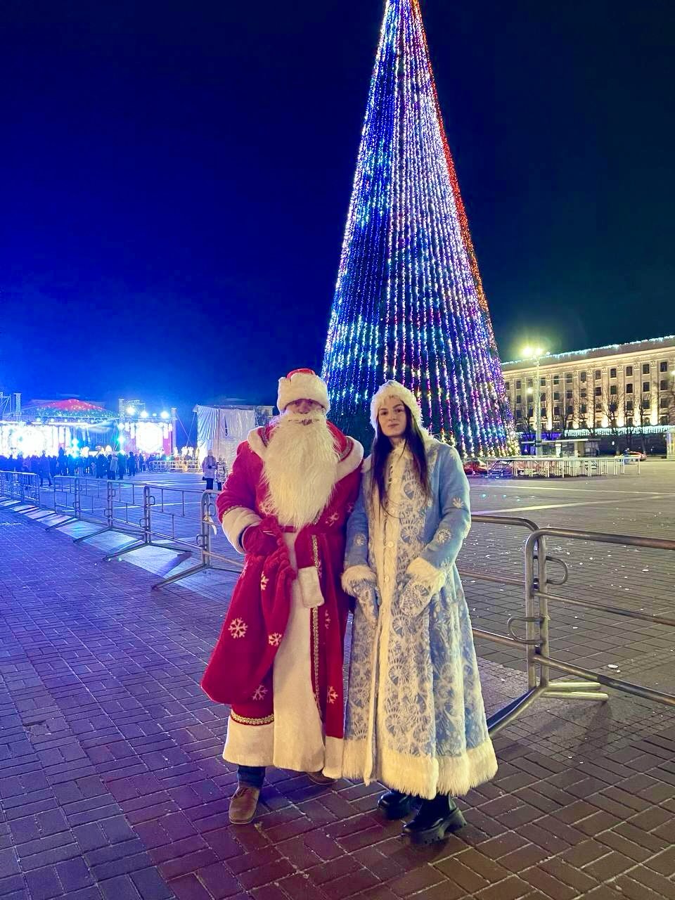 На главной ёлке области