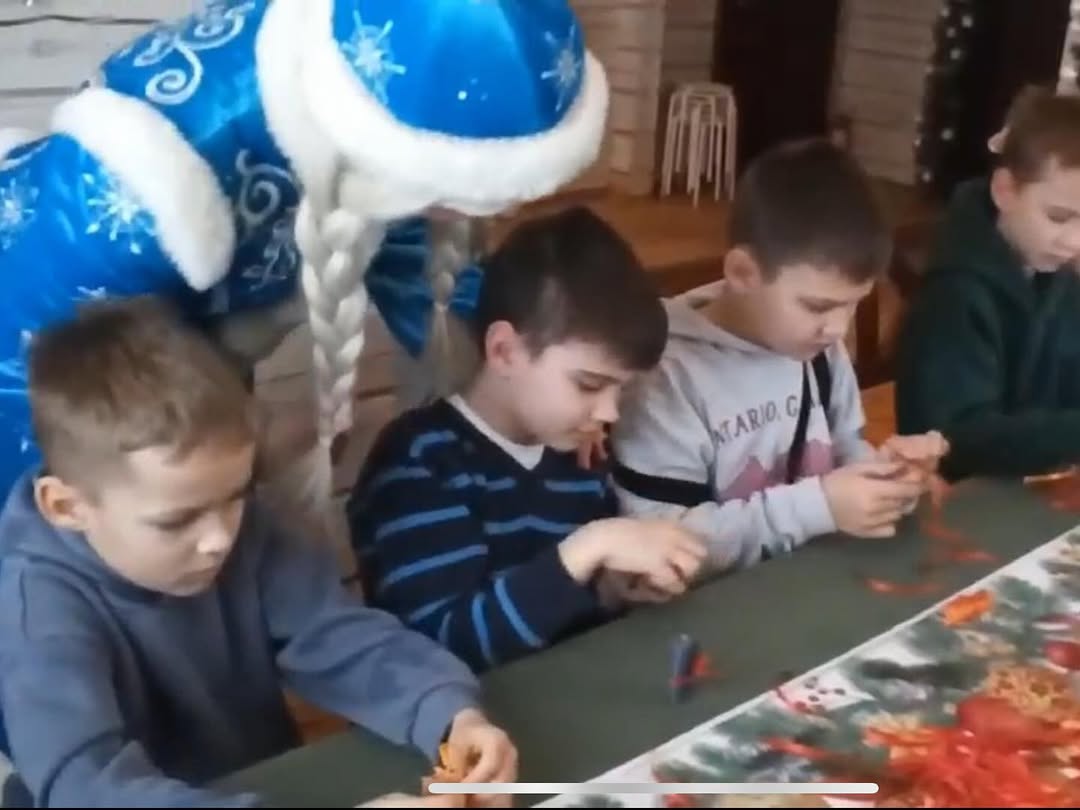 В резиденции Деда Мороза