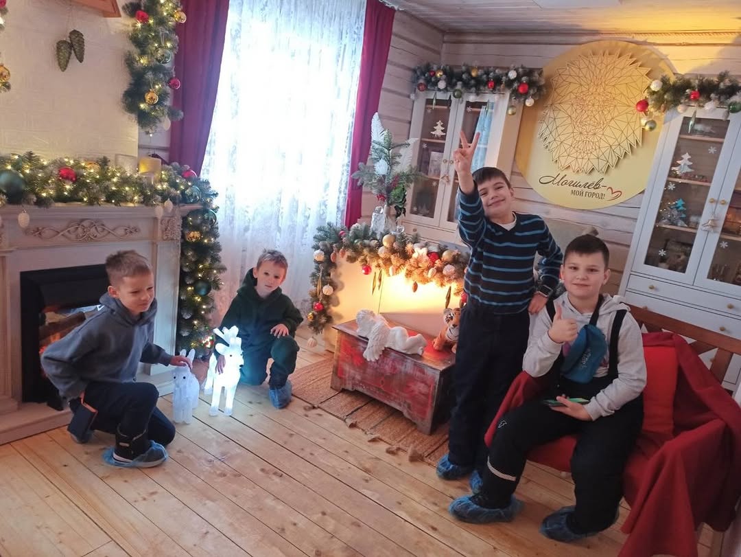 В резиденции Деда Мороза