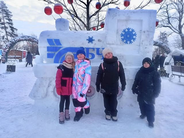 Сказка из льда и снега