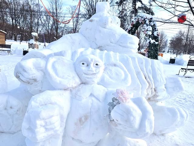 Сказка из льда и снега