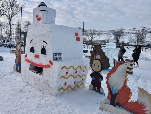 Сказка из льда и снега