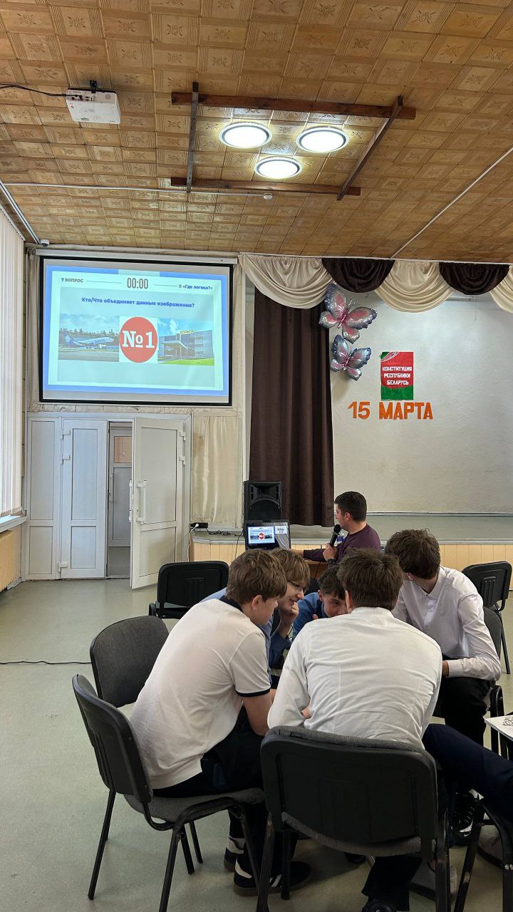 Интеллектуальная игра «Женские имена на карте Беларуси»