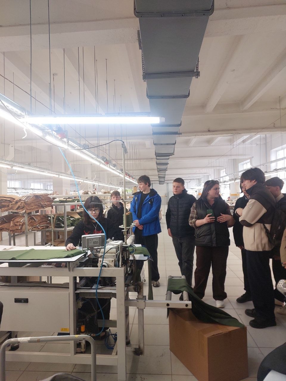 Экскурсия на швейное предприятие ООО «ГроссТекс»