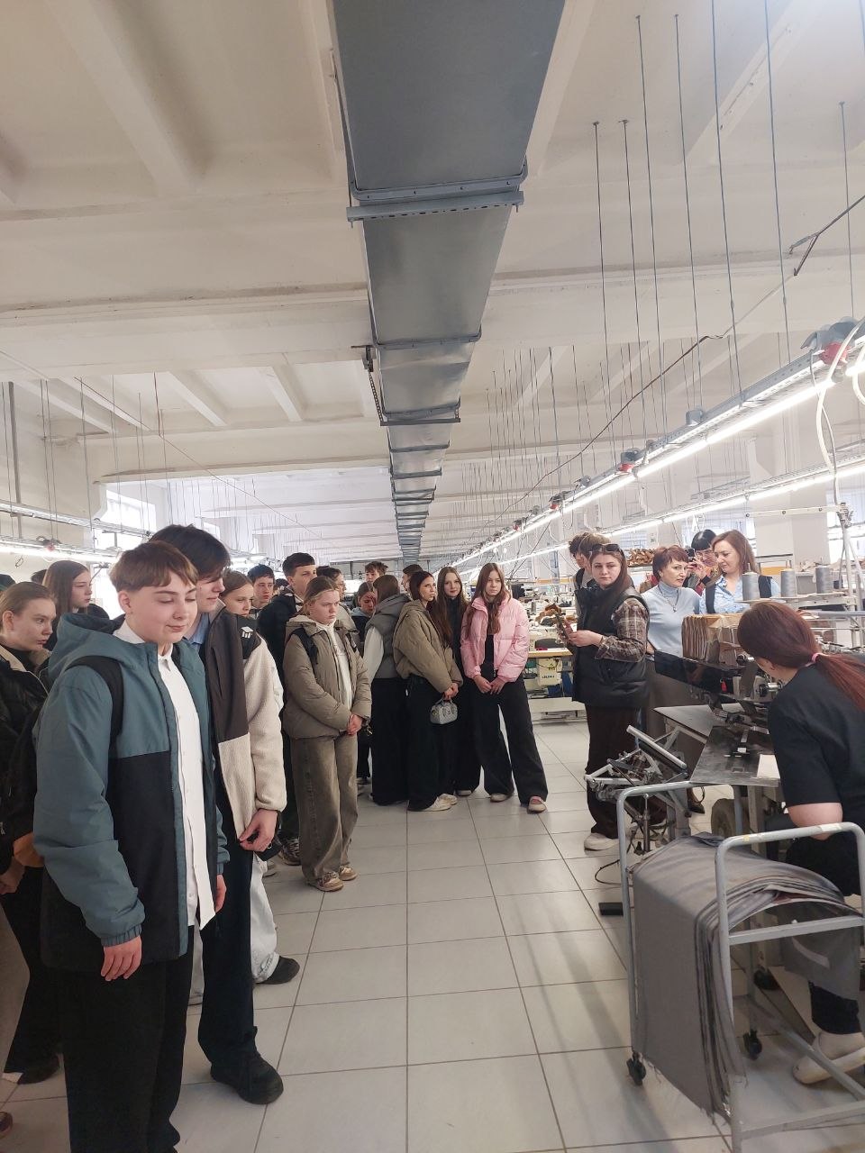 Экскурсия на швейное предприятие ООО «ГроссТекс»