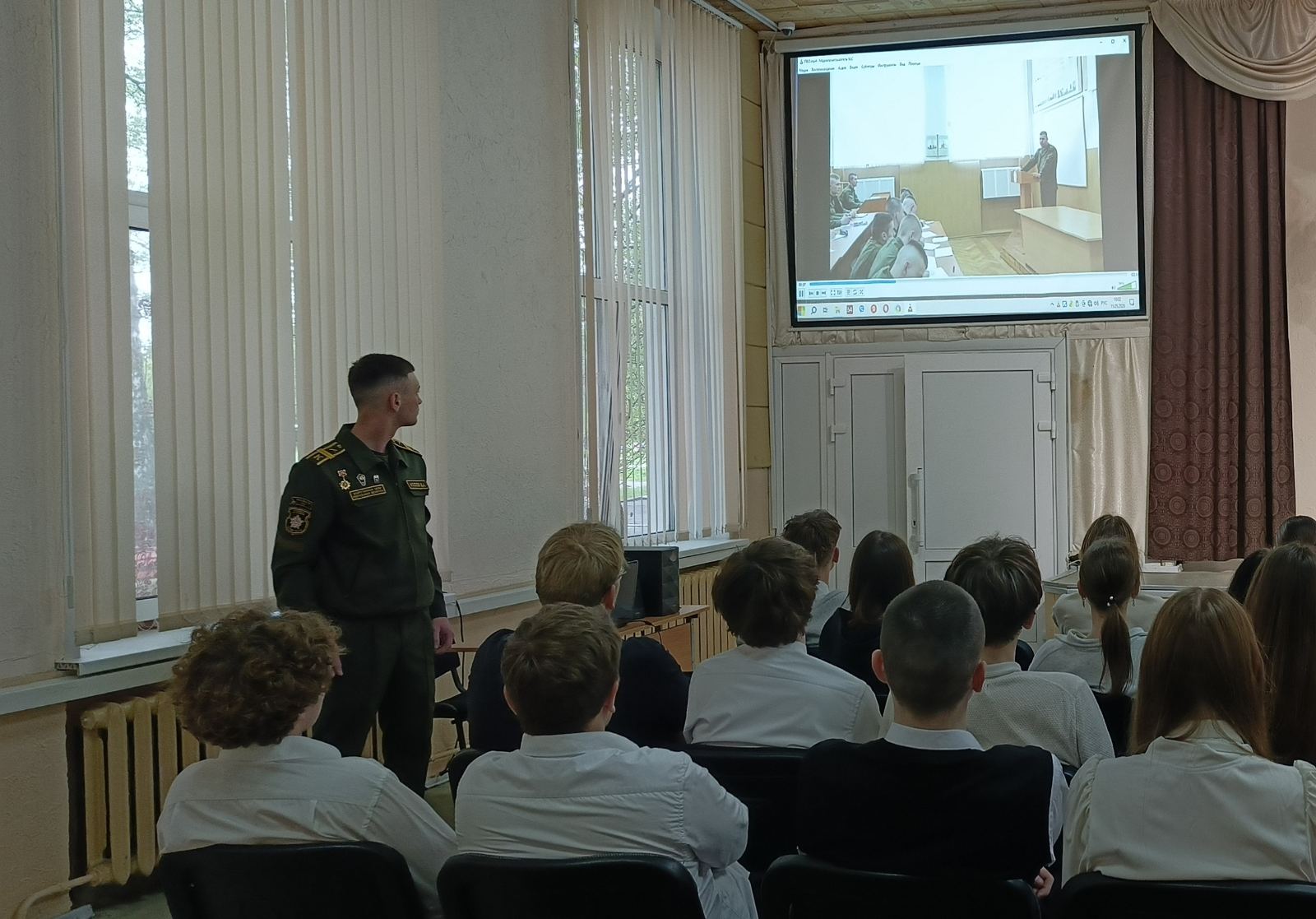 Встреча с представителями Военной академии Республики Беларусь