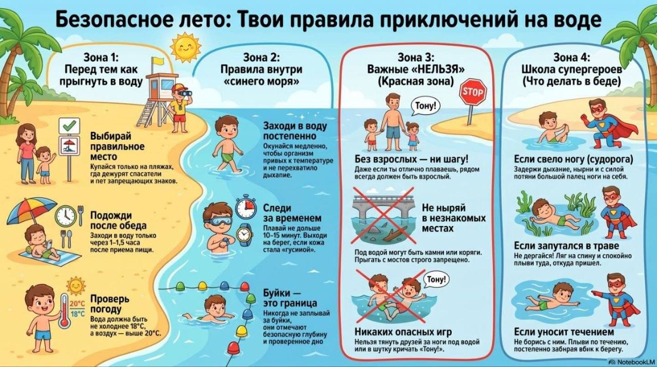 Безопасное лето с Супергероем ОСВОД!