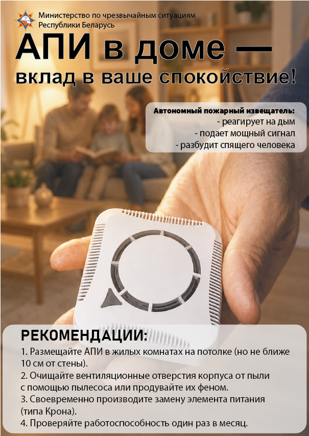 АПИ в доме - вклад в ваше спокойствие